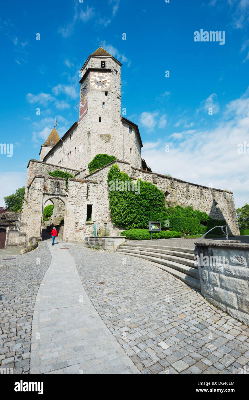 Rapperswil Jona, château du 13ème siècle, la Suisse, l'Europe Banque D'Images