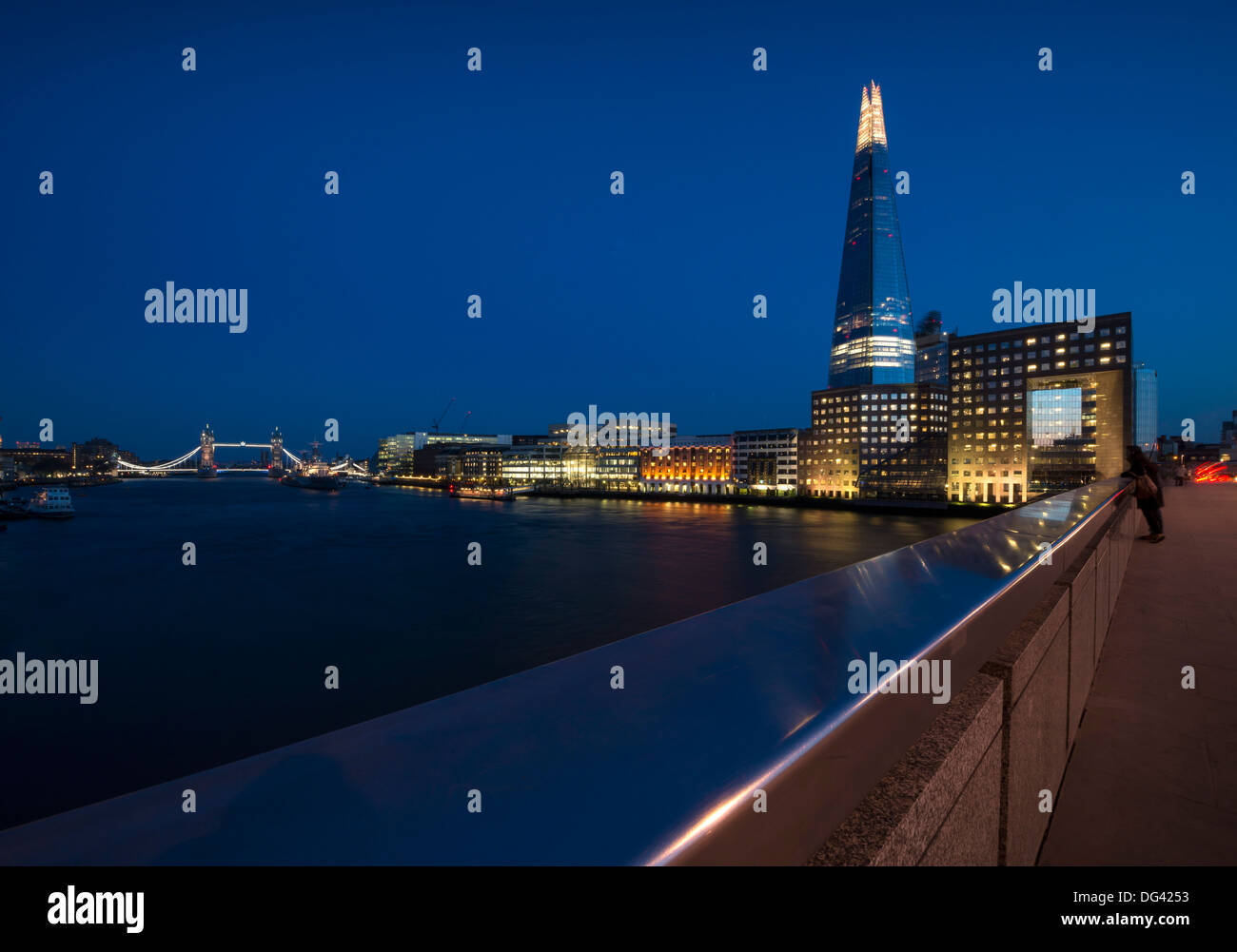 Le fragment de London Bridge, Londres, Angleterre, Royaume-Uni, Europe Banque D'Images