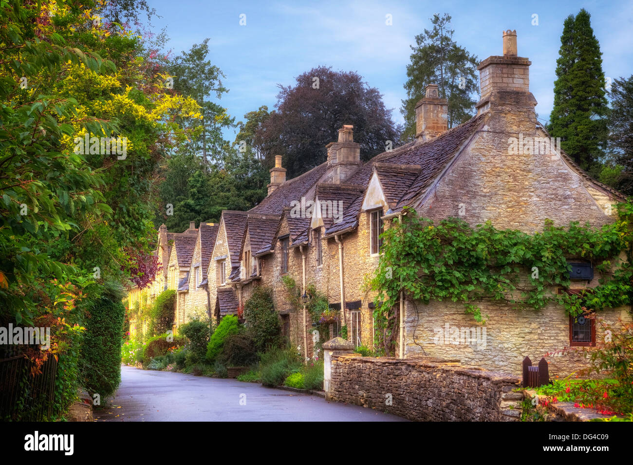 Castle Combe, Wiltshire, Angleterre, Royaume-Uni Banque D'Images