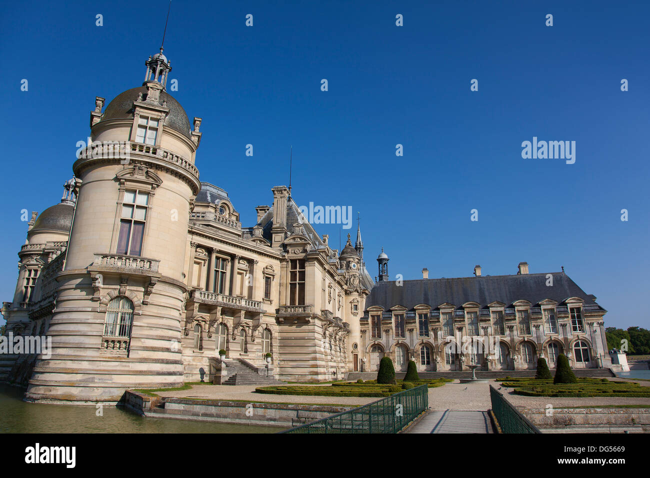 Château de Chantilly, Picardie, France Banque D'Images