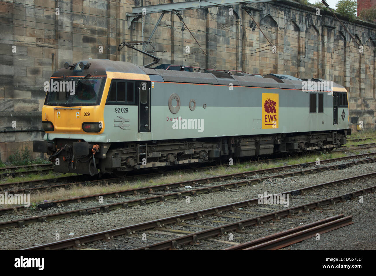 92029 écurie à Carlisle station. Banque D'Images
