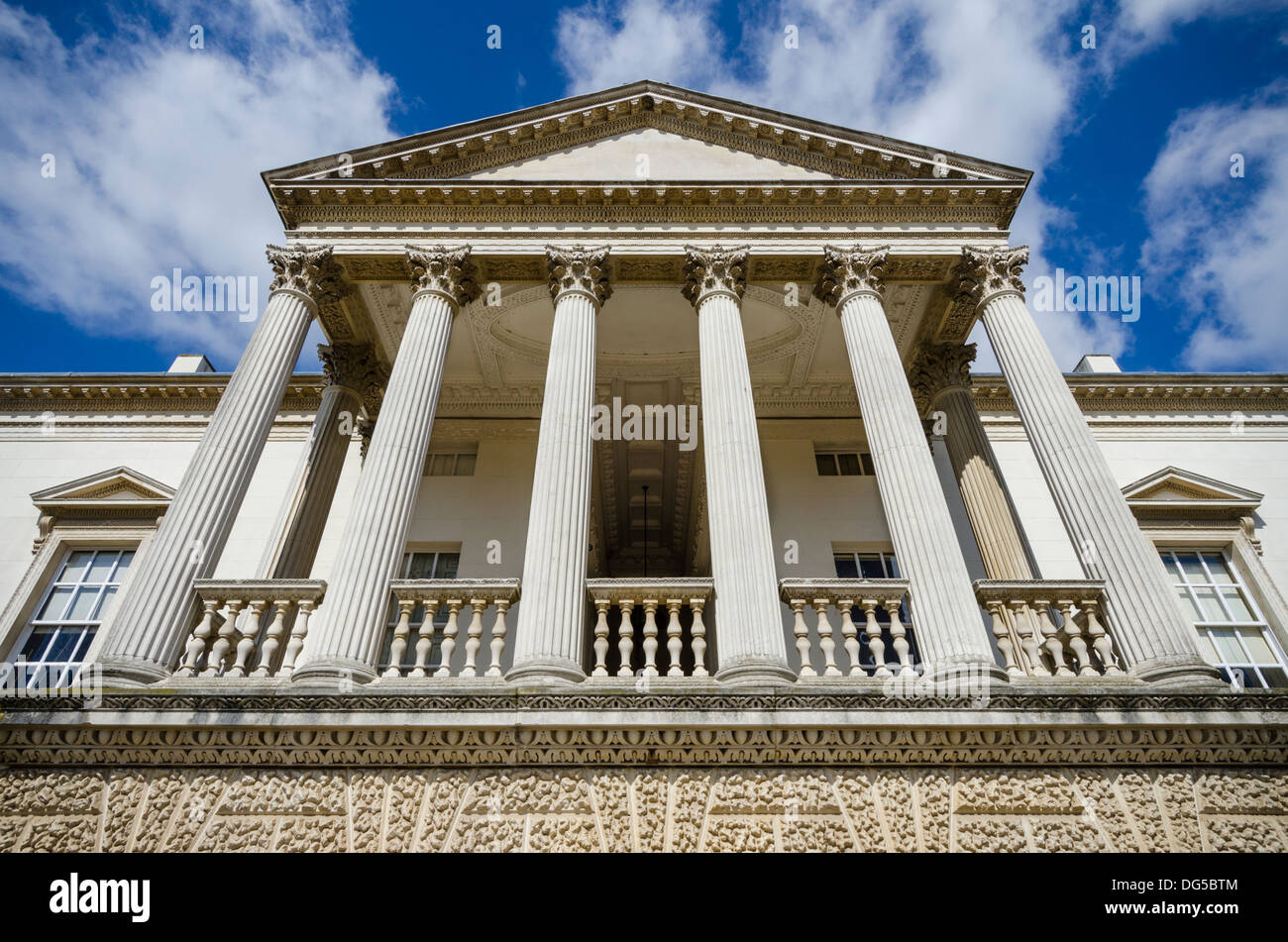 Chiswick House villa palladienne conçu par Lord Burlington Banque D'Images