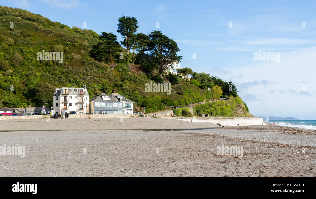 Plage à Seaton South East Cornwall England UK Europe Banque D'Images