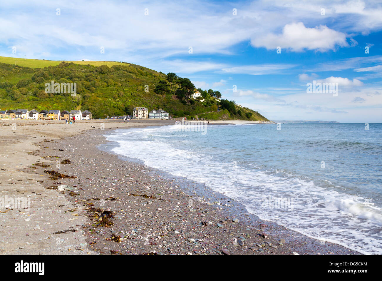 Plage à Seaton South East Cornwall England UK Europe Banque D'Images