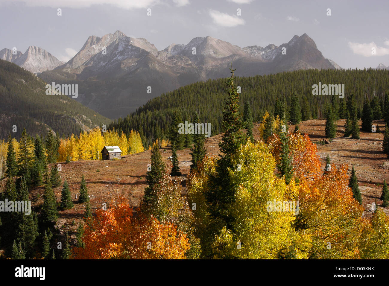 Molass pass, Rio Grande National Forest, Colorado, USA Banque D'Images