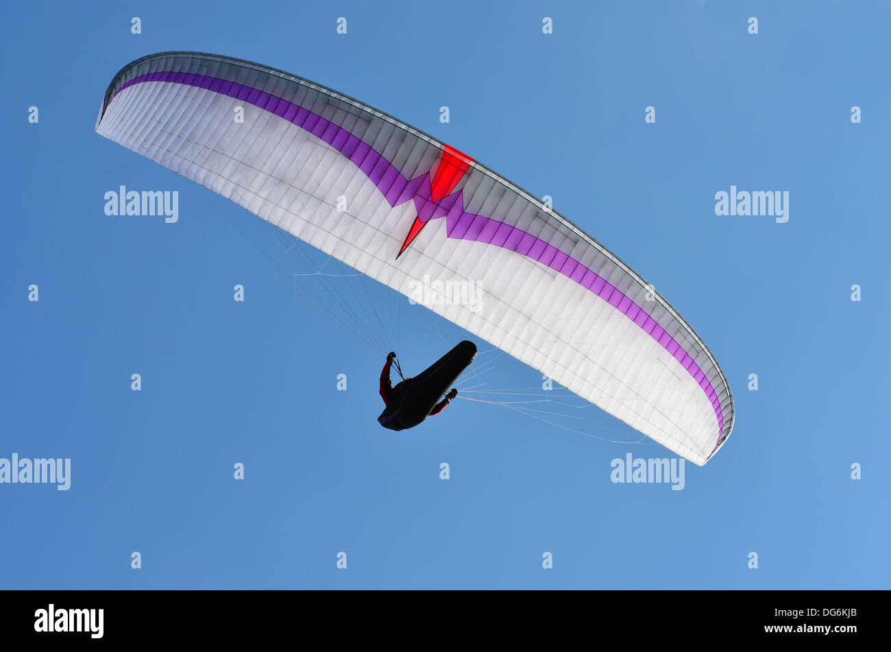 Parapente Banque D'Images