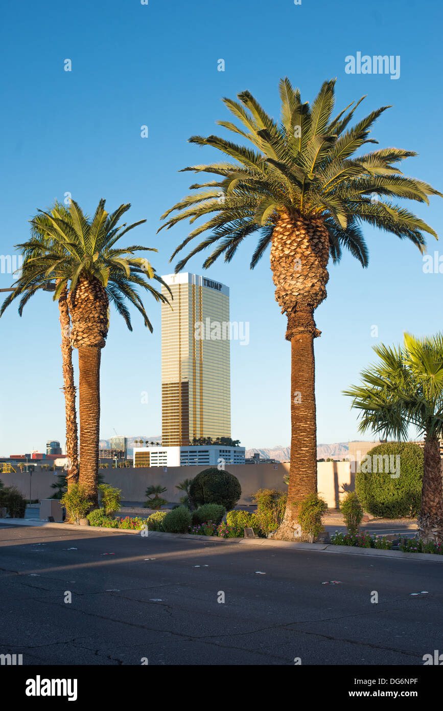 Donald Trump Hotel Las Vegas Banque D'Images