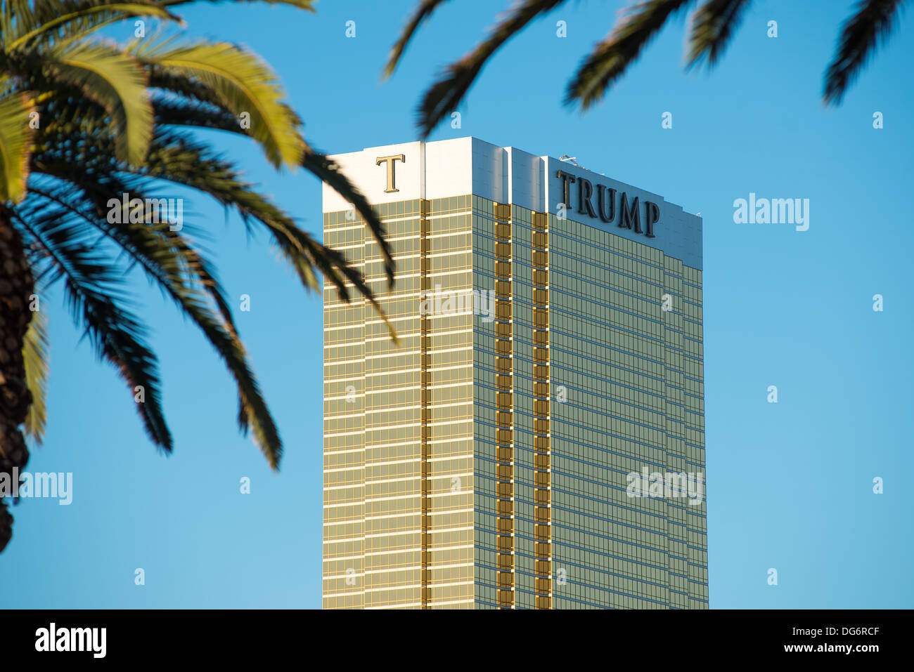 Donald Trump Hotel Las Vegas Banque D'Images