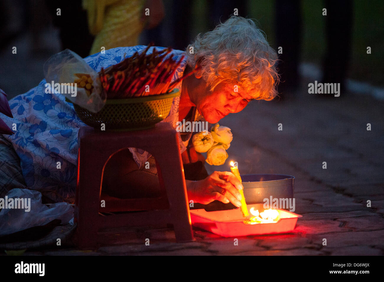 Cambodge marque le 1er anniversaire du roi Père Norodom Sihanouk Crédit : la mort de Stephane Combre/Alamy Live News Banque D'Images