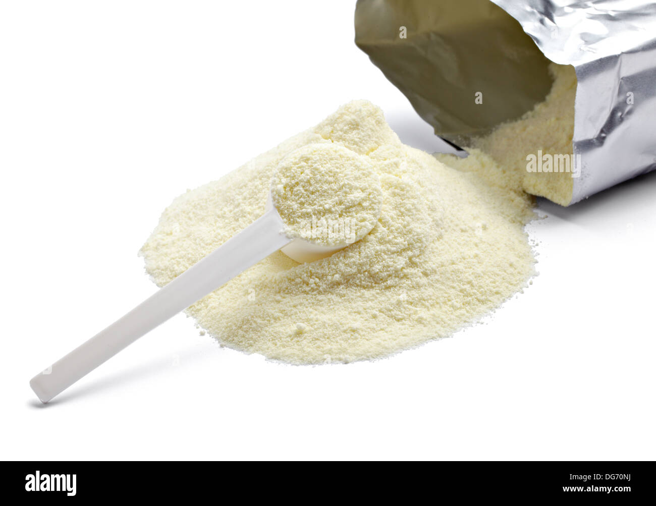 Lait en poudre pour bébé Banque D'Images