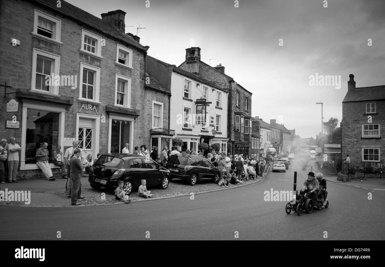 Moteur de traction à Masham Banque D'Images