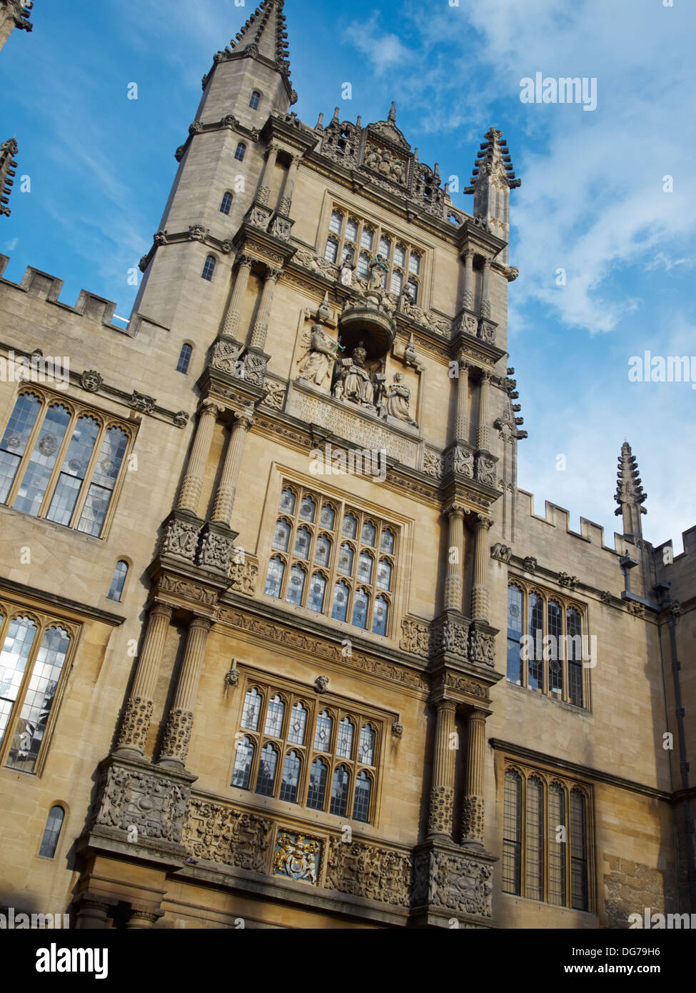 Le campus, l'Université d'Oxford, Angleterre Banque D'Images