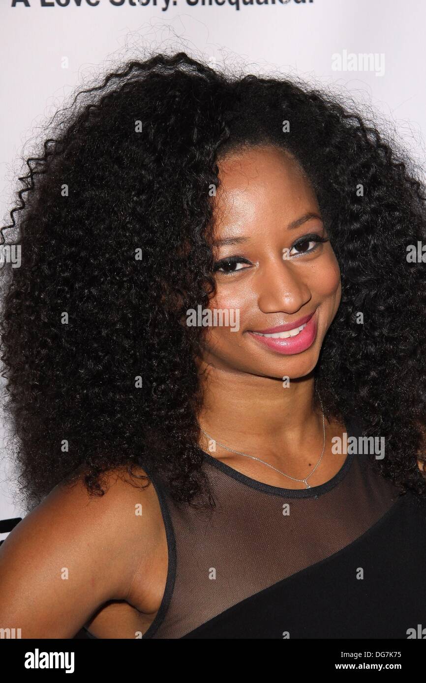 Los Angeles, Californie, USA. 15 Oct, 2013. Monique Coleman assiste à la première de Los Angeles tenu à l'époux La Samuel Goldwyn Theatre le 15 octobre 2013 à Beverly Hills, Californie.USA © TLeopold ZUMAPRESS.com/Alamy/Photos/Globe Live News Banque D'Images