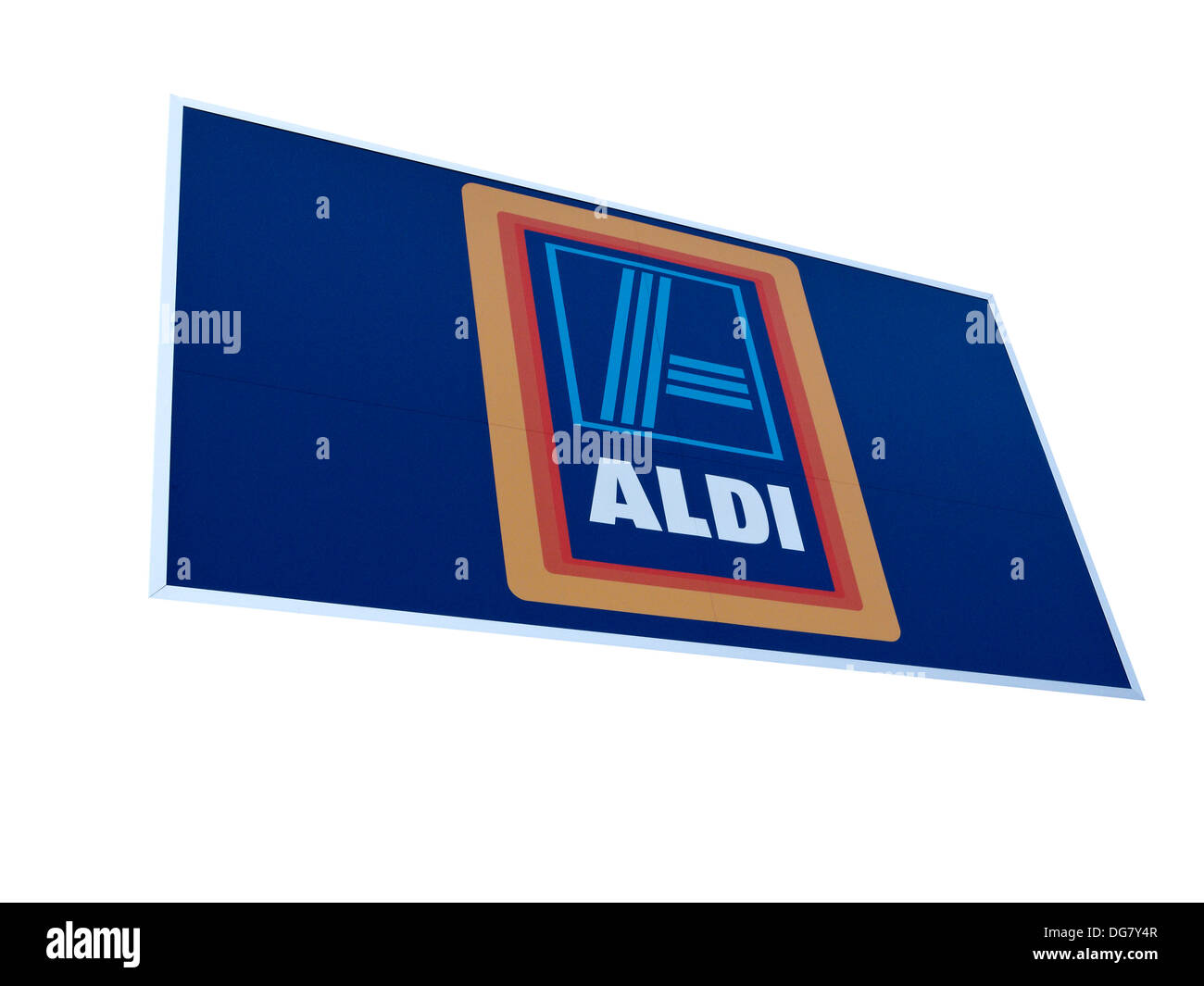 Aldi signe UK Banque D'Images