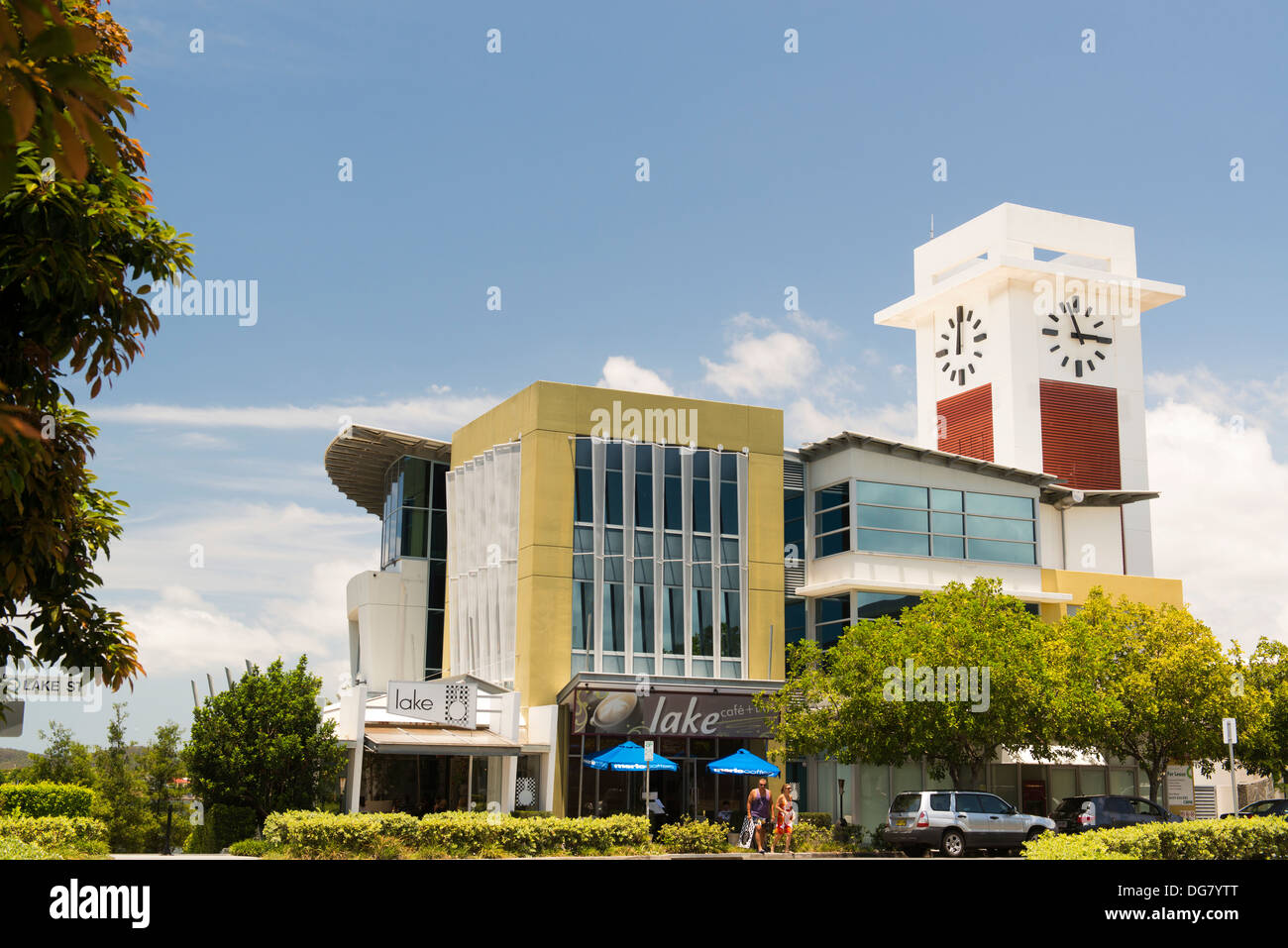 Shopping Precinct de Varsity Lakes. Banque D'Images