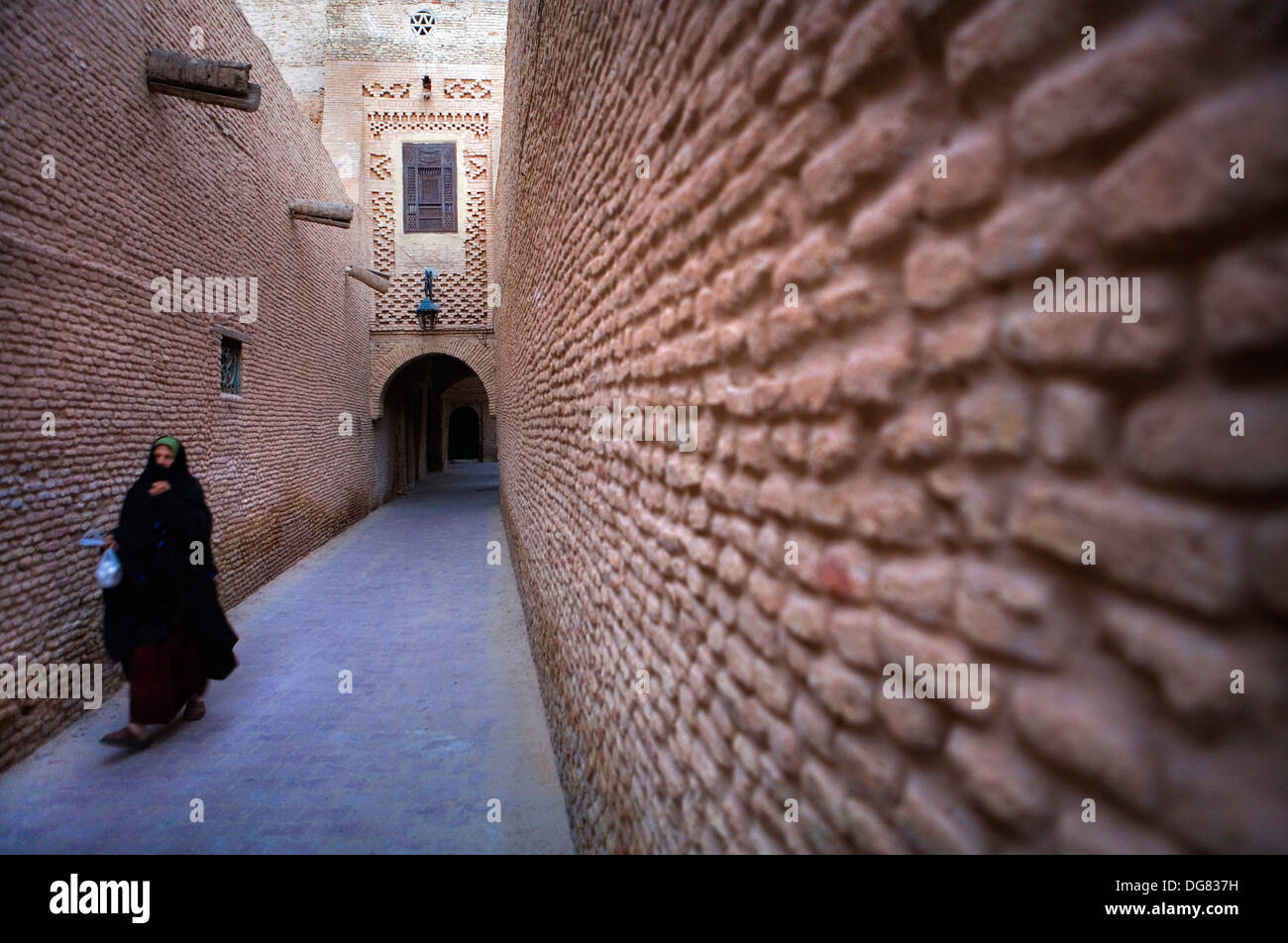 Tunisie.Tozeur. Medina Banque D'Images
