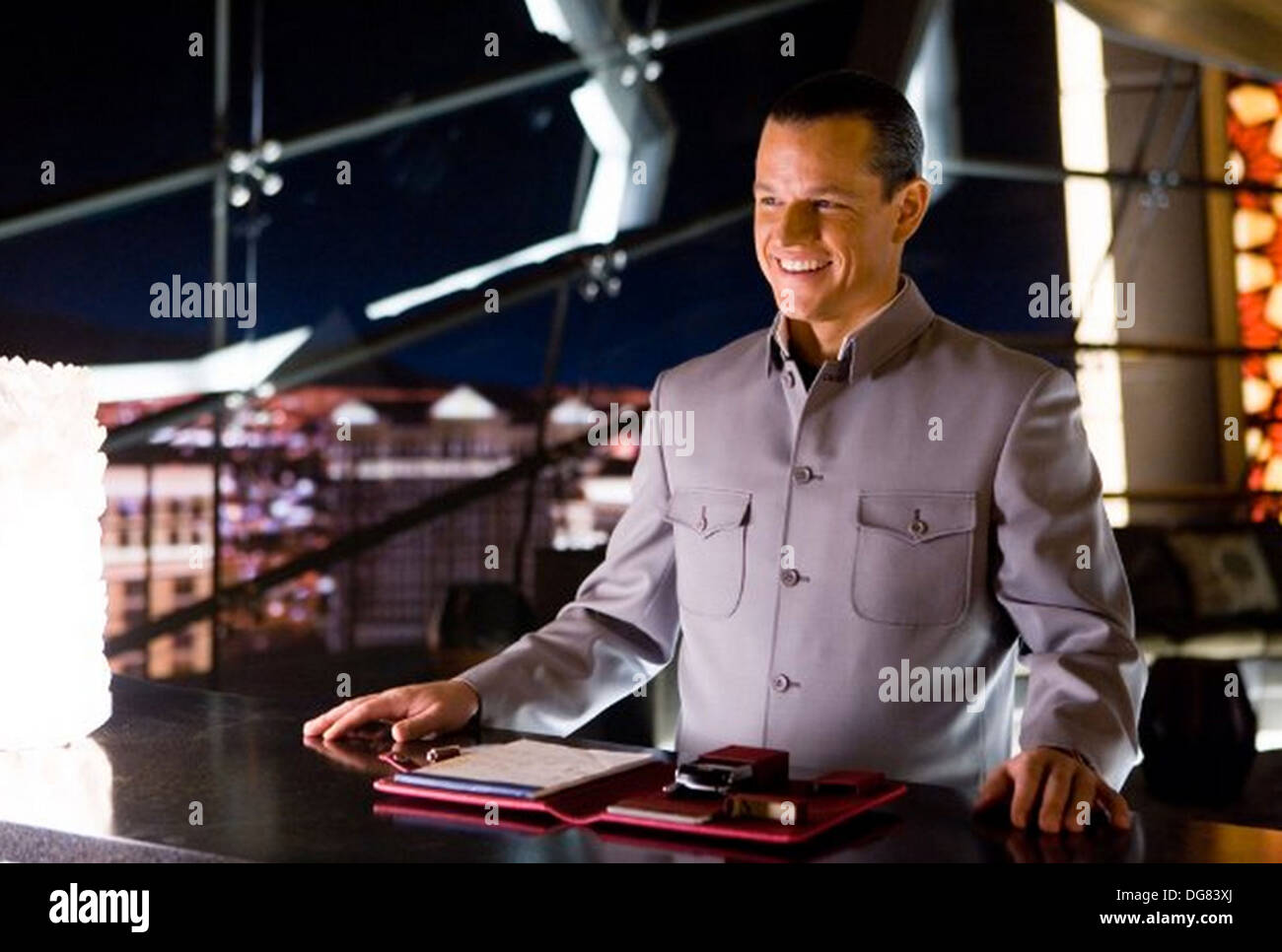 OCEAN'S THIRTEEN 2007 Warner Bros film avec Matt Damon Banque D'Images