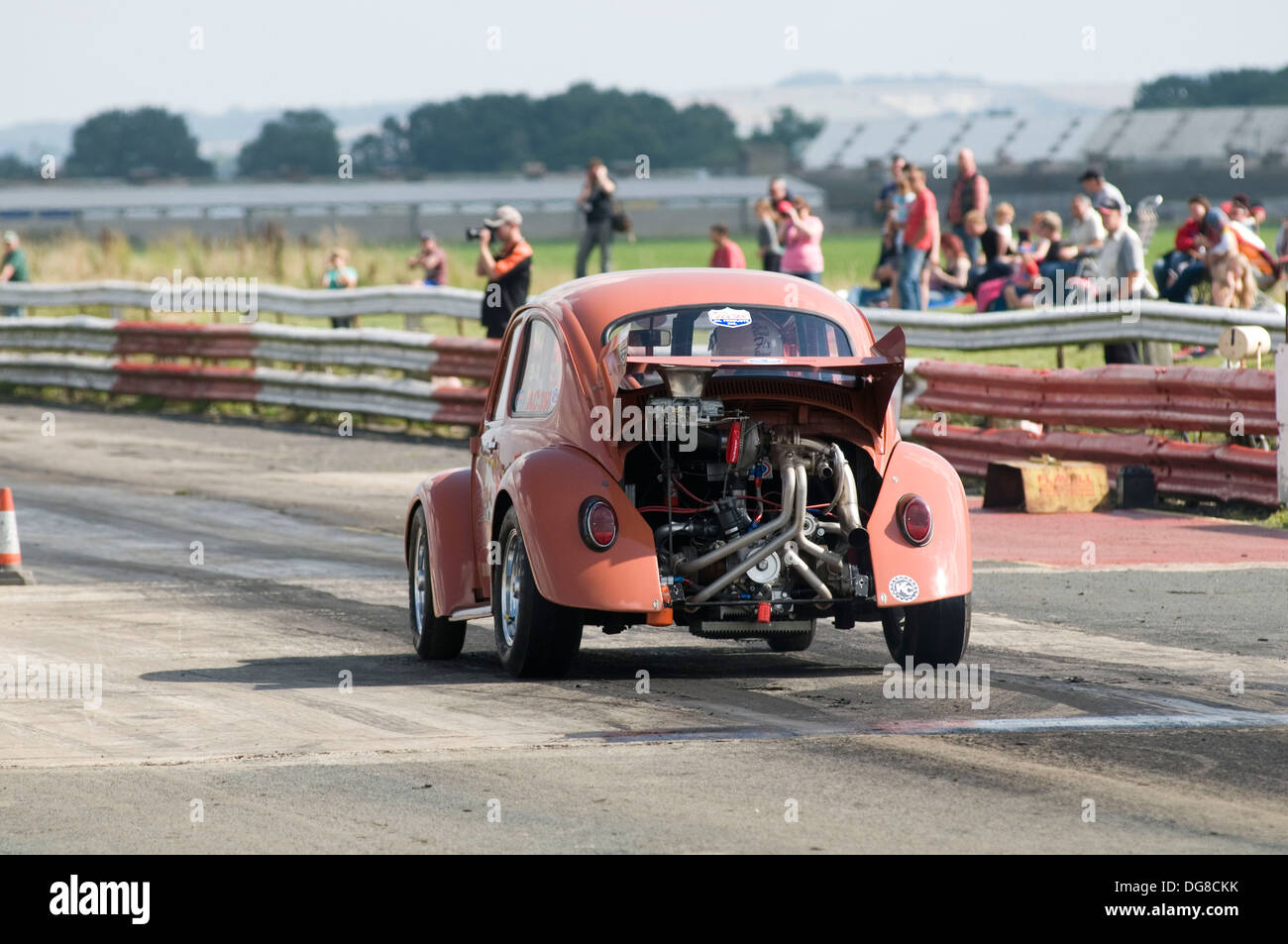 Voiture de course Volkswagen Beetle Banque D'Images