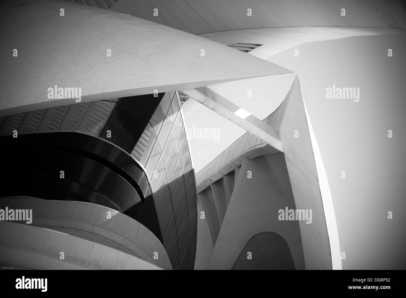 Des images de la science de l'art musée de Valence, Valence, Espagne Banque D'Images