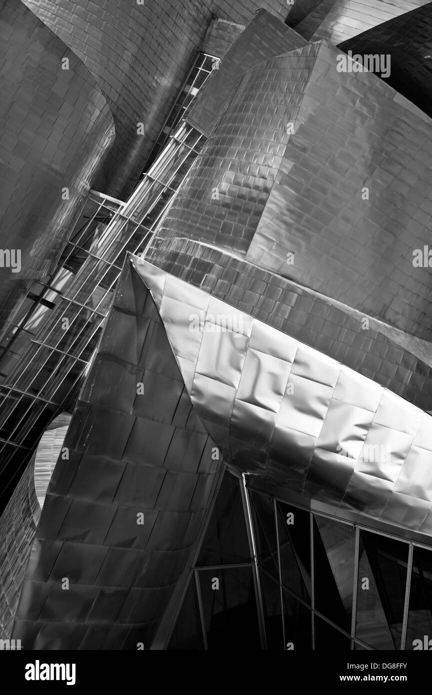 Musée Guggenheim de Bilbao Banque D'Images