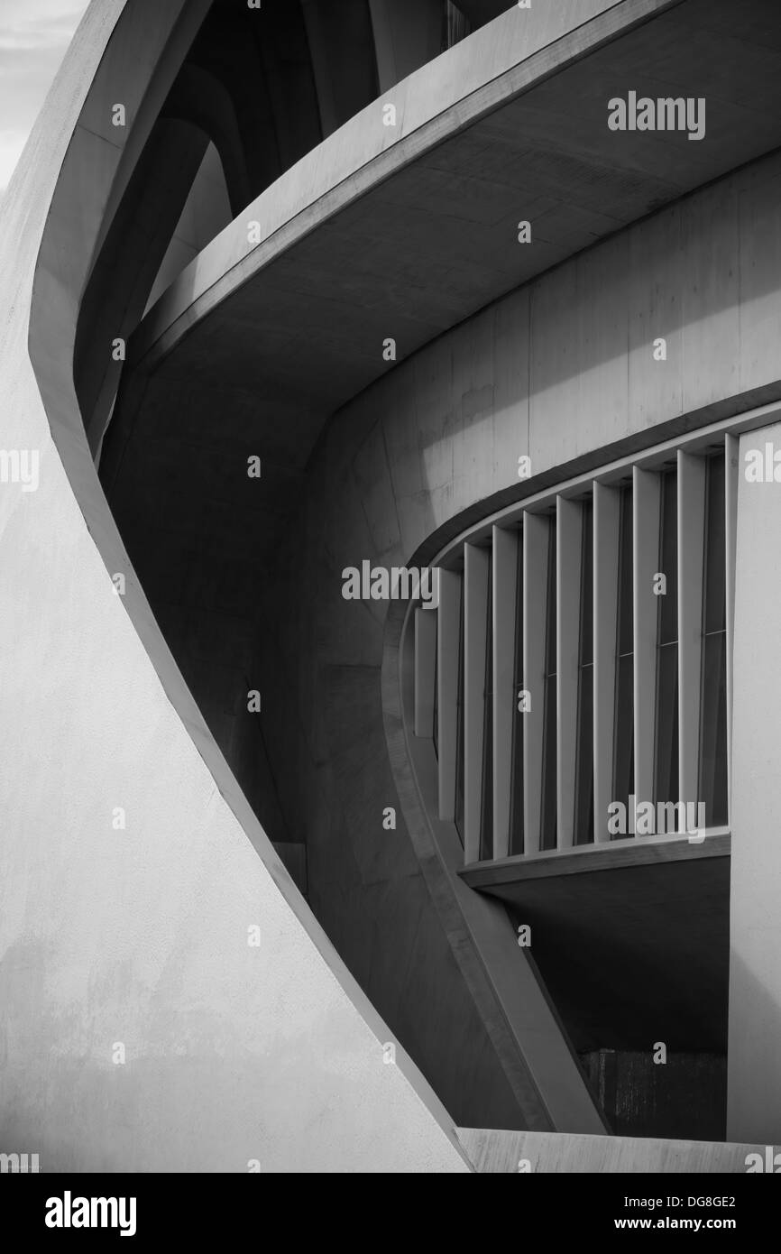 Des images de la science de l'art musée de Valence, Valence, Espagne Banque D'Images