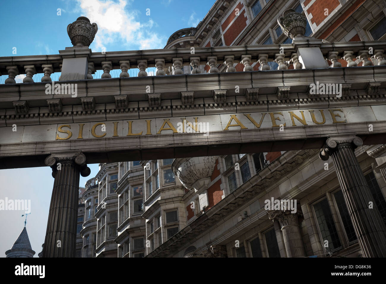 Avenue Holborn Londres sicilienne Banque D'Images