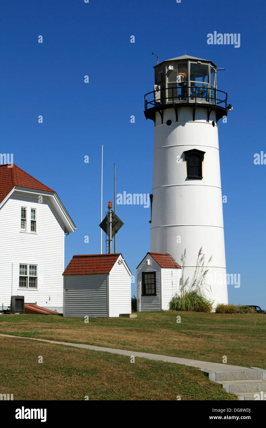 La lumière, Chatham Chatham, Cape Cod, Massachusetss, USA Banque D'Images