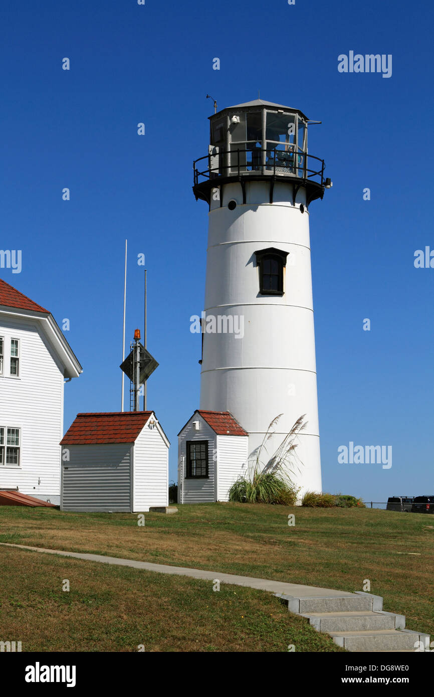 La lumière, Chatham Chatham, Cape Cod, Massachusetss, USA Banque D'Images