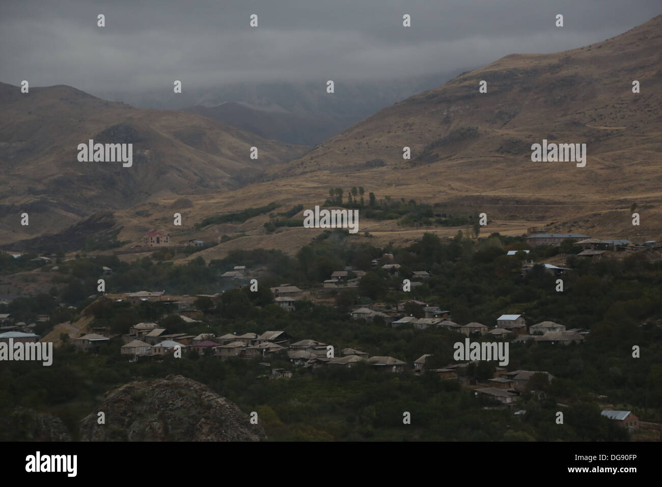 Le Haut-Karabakh, paysages Banque D'Images
