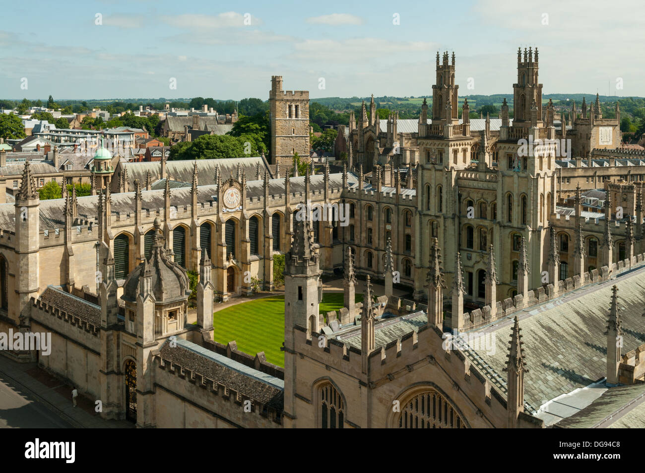 All Souls College, Oxford, Oxfordshire, Angleterre Banque D'Images