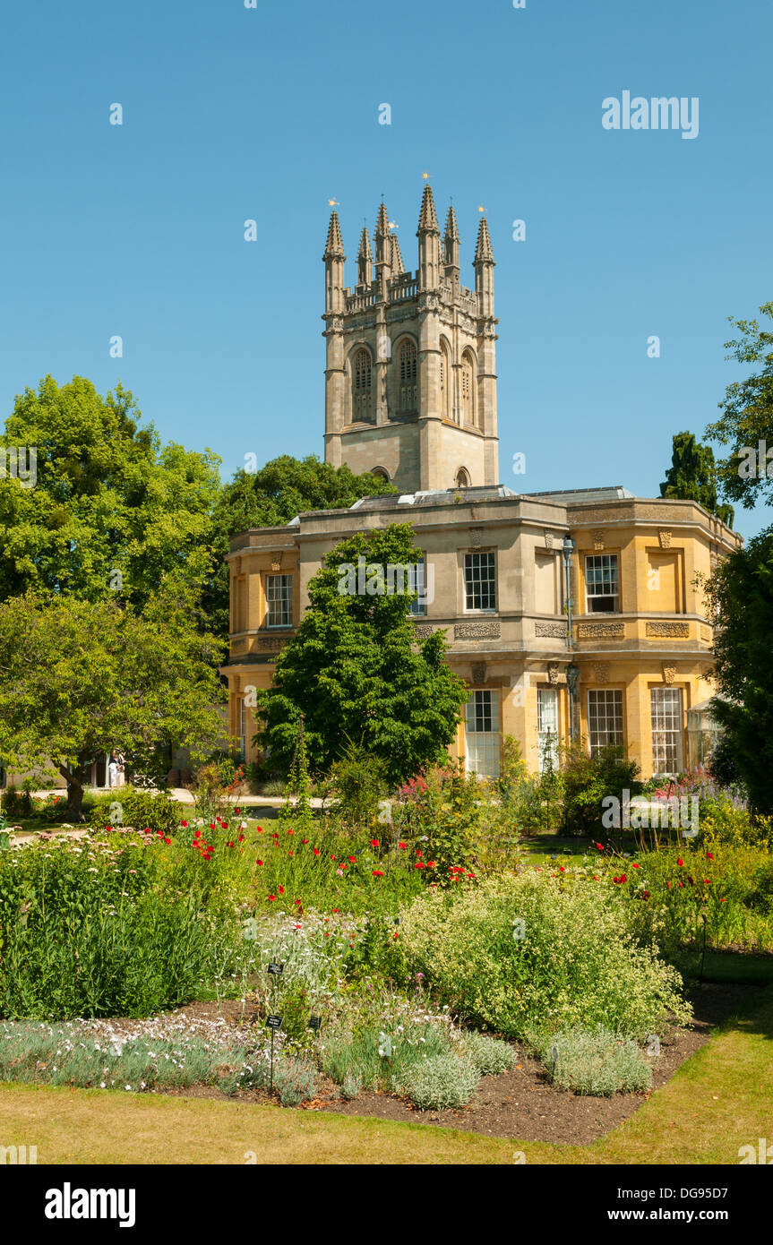 Jardins botaniques, Oxford, Oxfordshire, Angleterre Banque D'Images