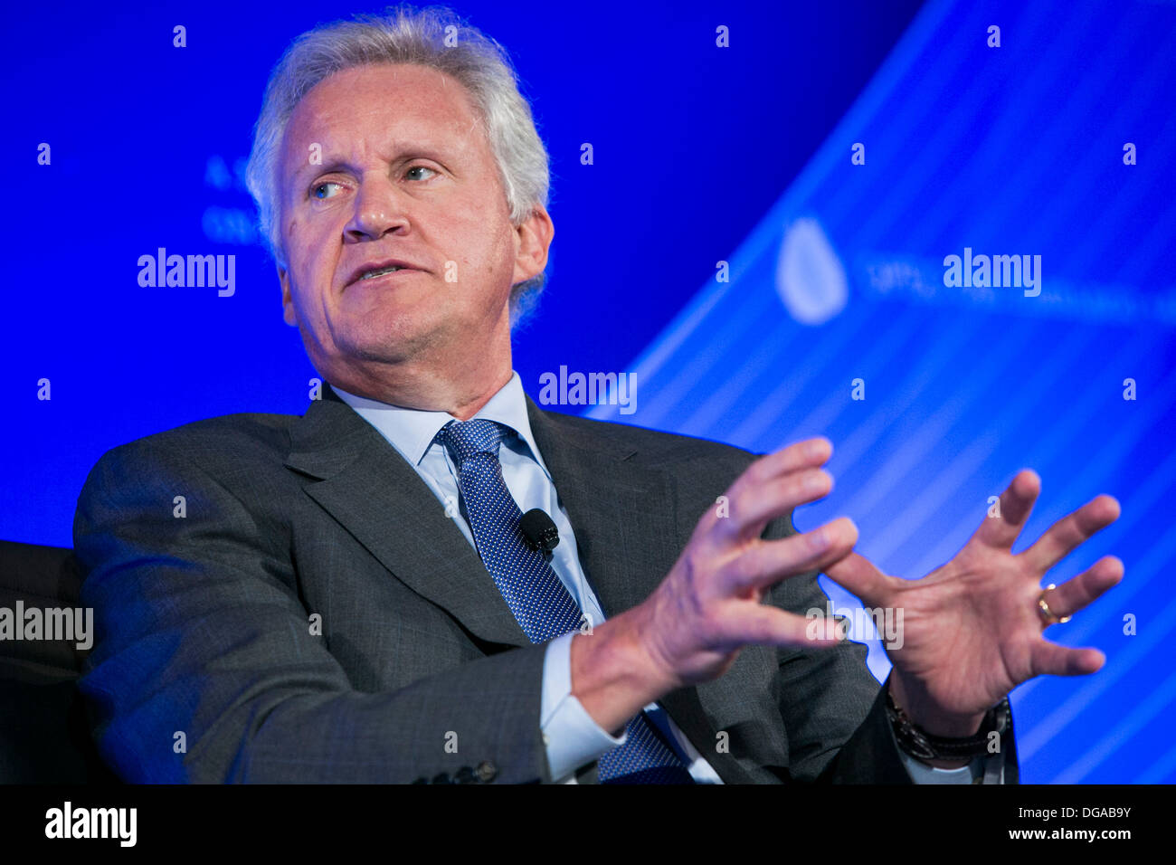 Jeffrey Immelt, Président et chef de la direction de General Electric (GE). Banque D'Images