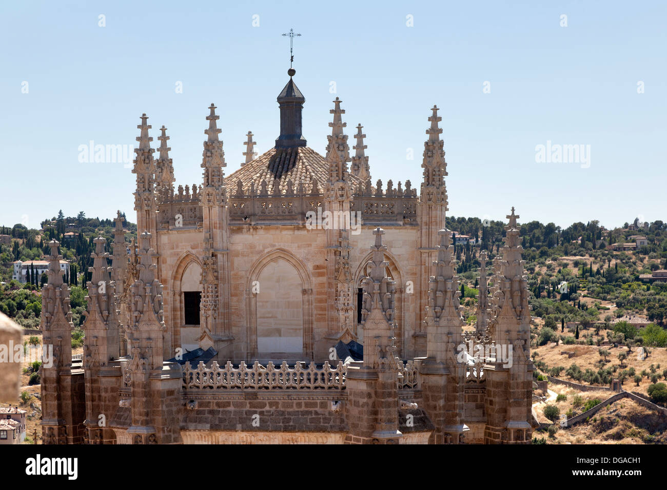 Monastère de San Juan de los Reyes à Tolède, Espagne Banque D'Images