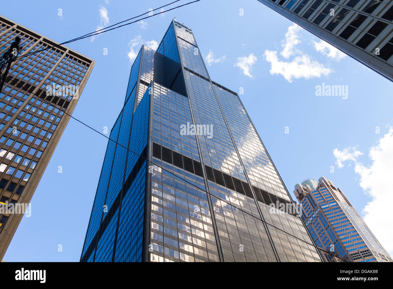 La Willis Tower, Chicago, USA Banque D'Images