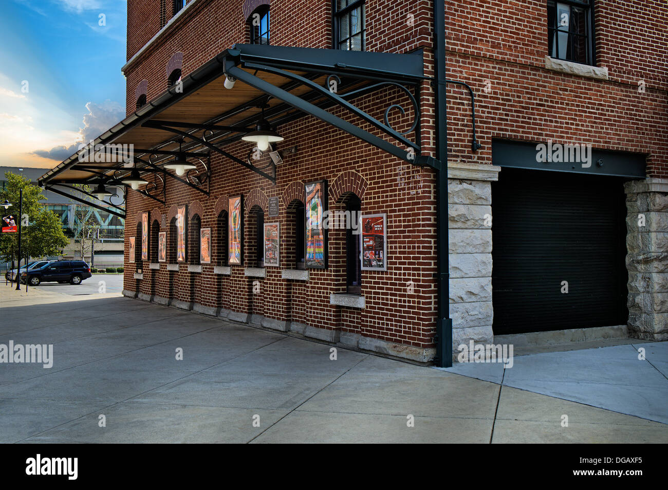 L'Oriole Park Baseball Stadium Camden Yards Banque D'Images