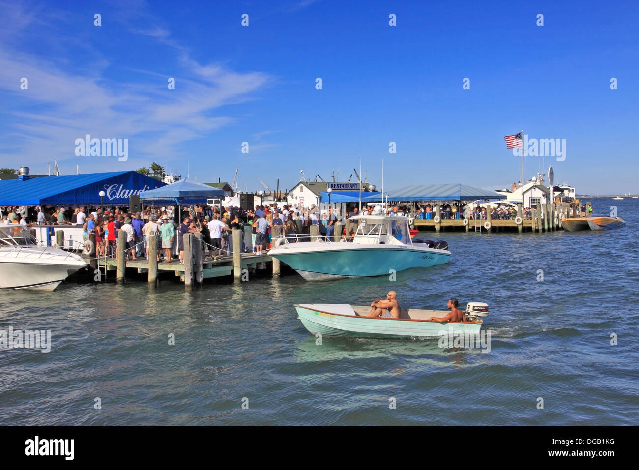 Port de Greenport Long Island New York Banque D'Images