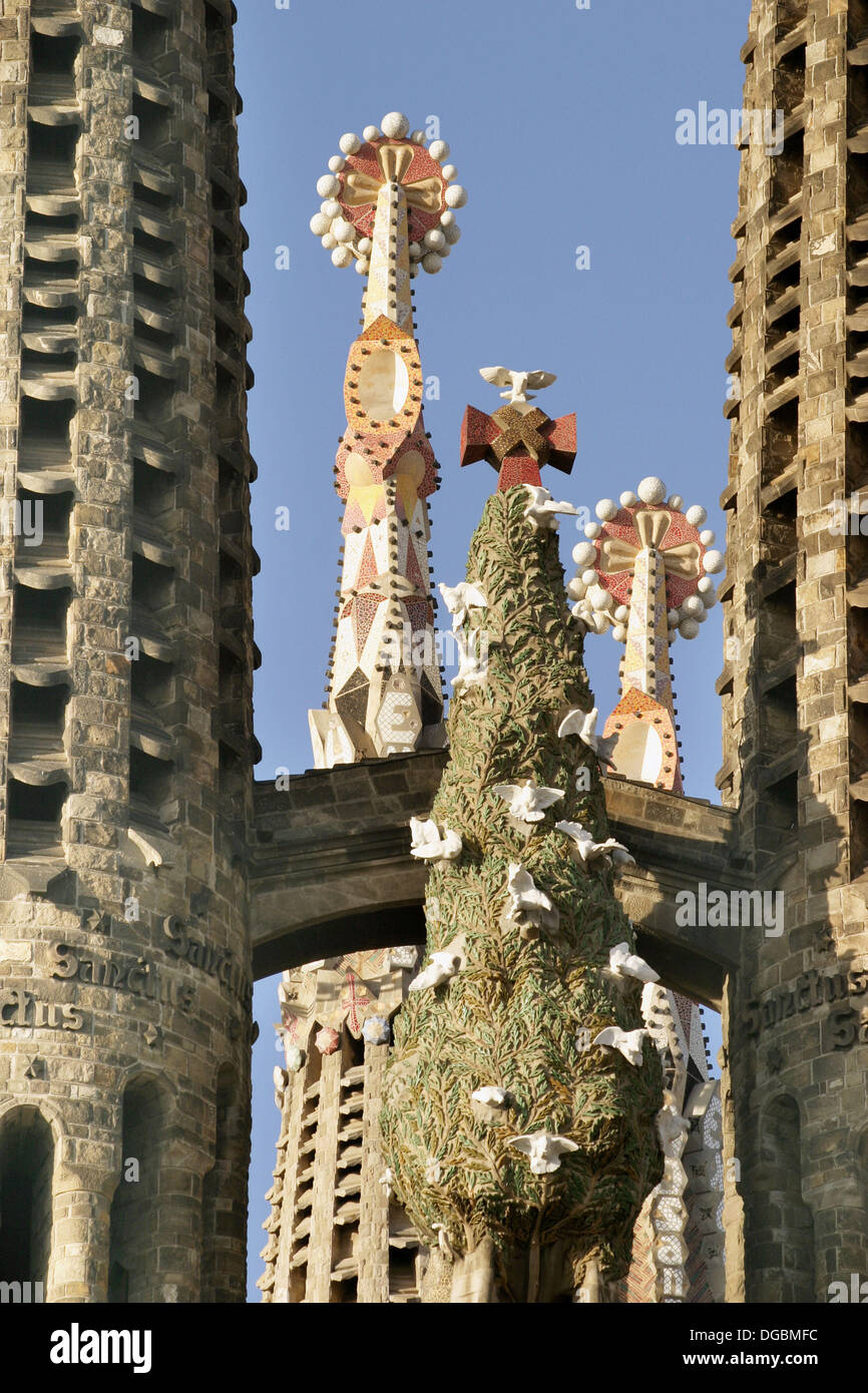 La sainte famille la sagrada familia Banque de photographies et d