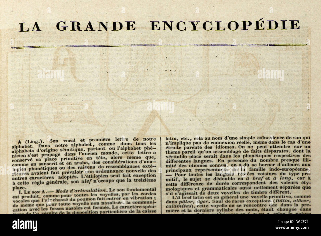 Page De Garde De L'encyclopédie Quel Sens