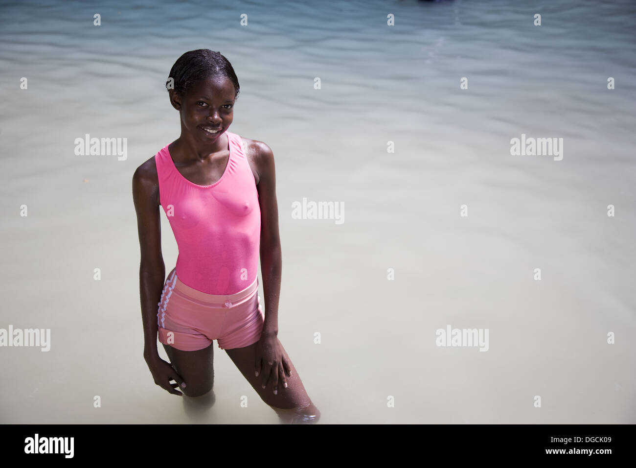 Jamaica Jamaican Girl Banque D Image Et Photos Alamy