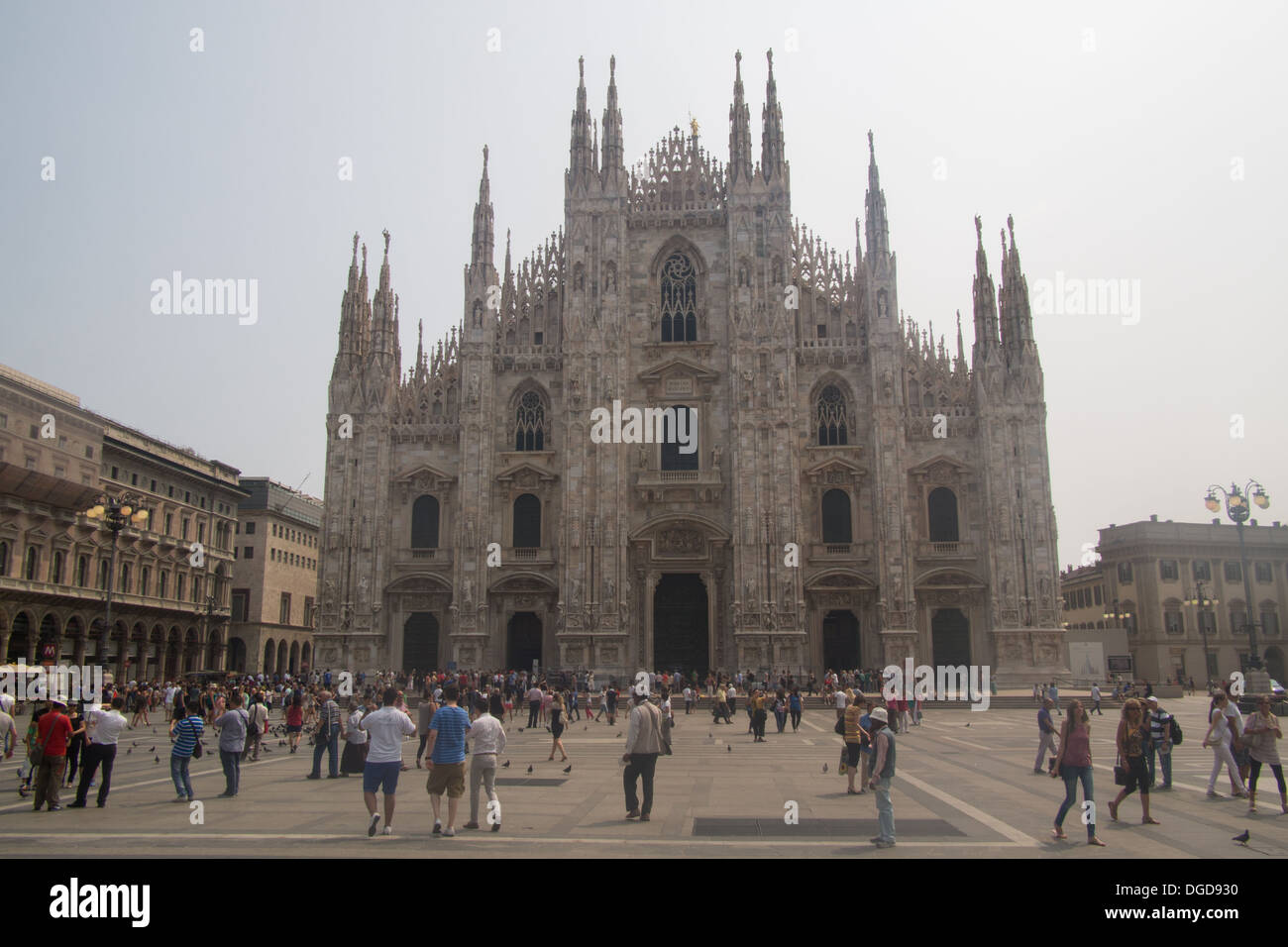 La cathédrale de Milan / Duomo, Lombardie, Italie Banque D'Images
