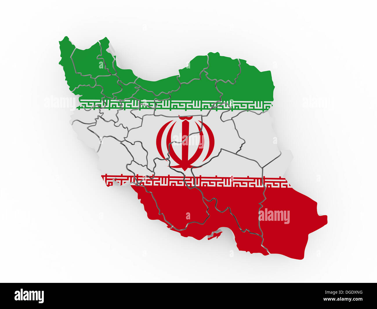 couleurs du drapeau de l iran