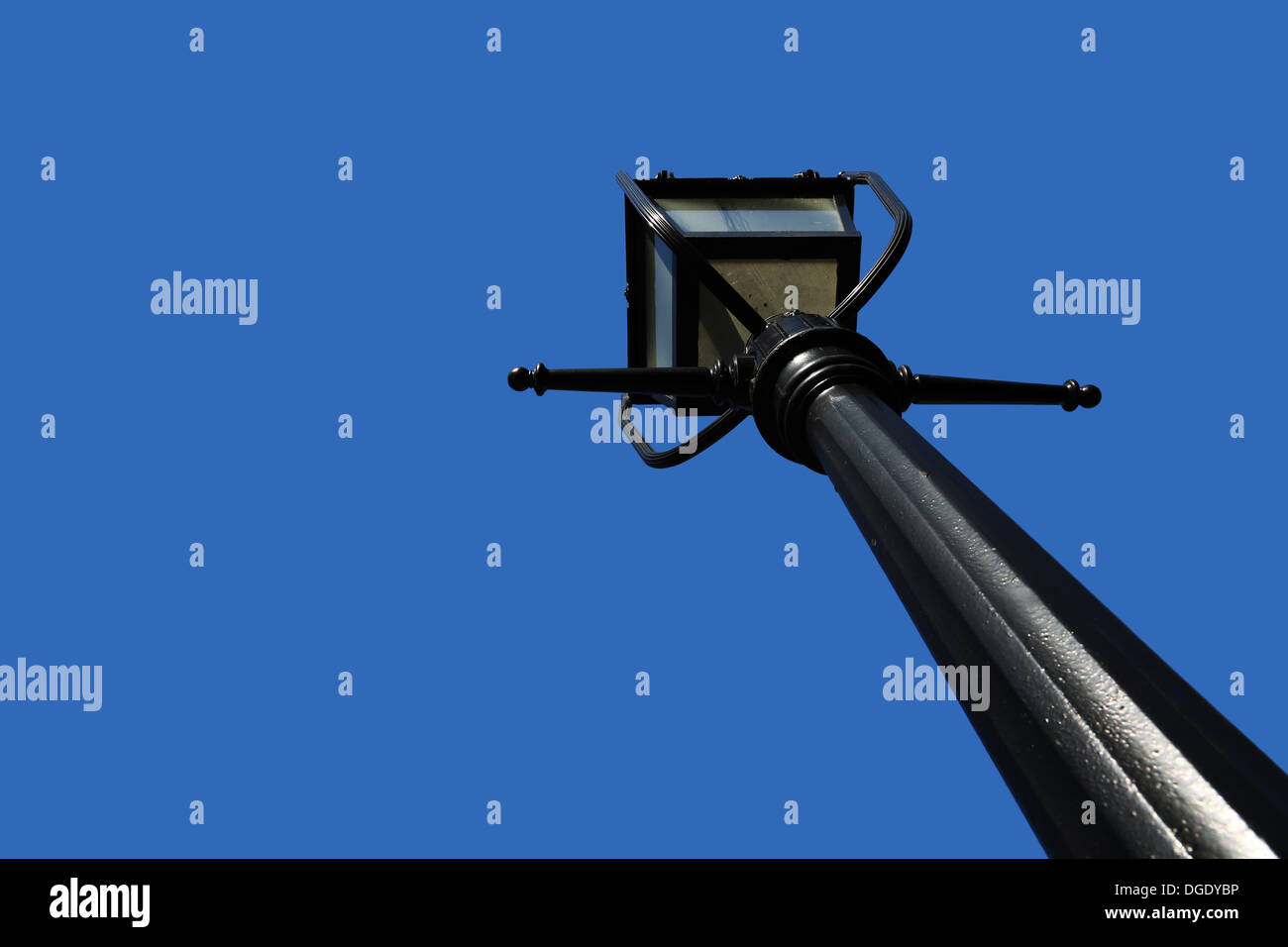 Tour d'un siècle un lampadaire Banque D'Images