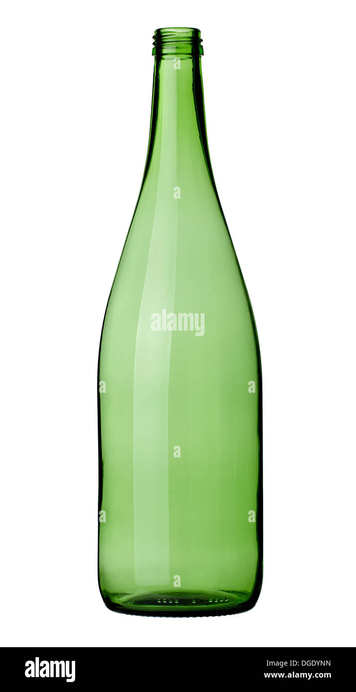 Bouteille de verre cassée Banque D'Images