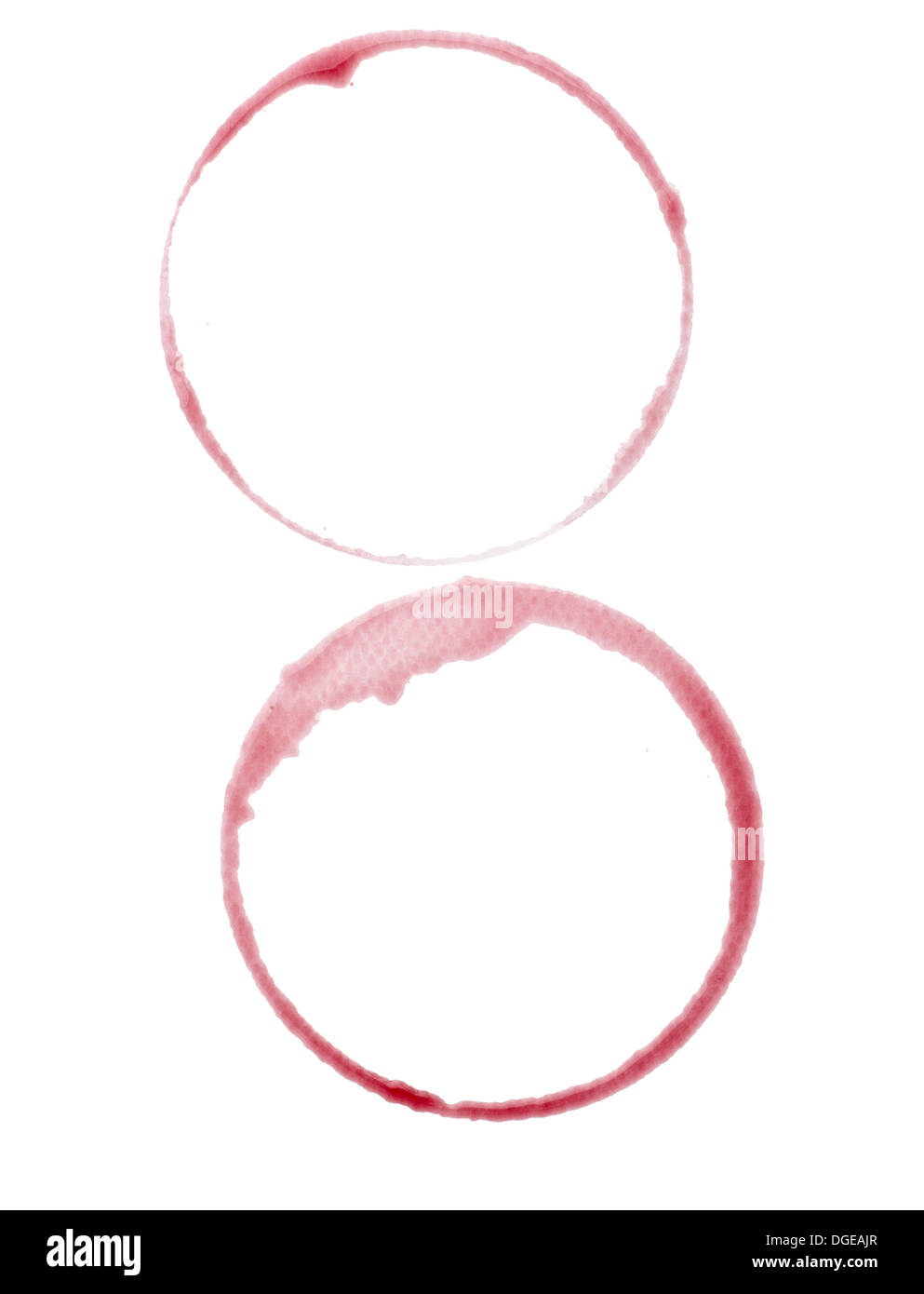 tache de vin Banque D'Images