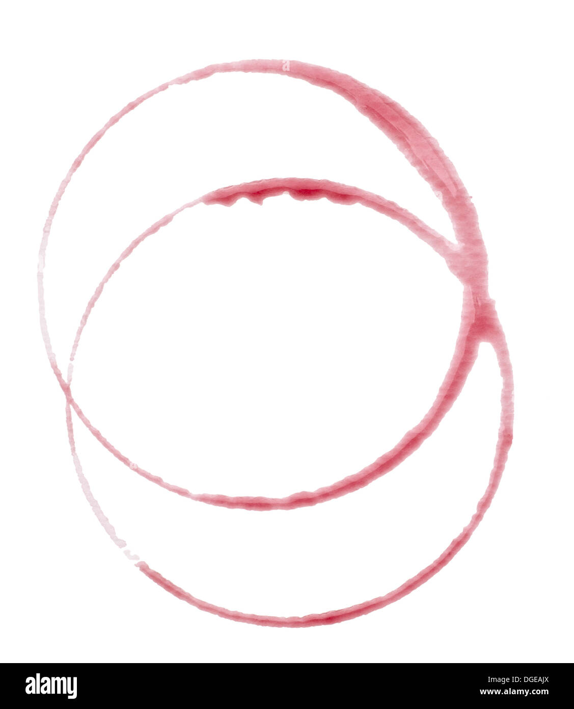 tache de vin Banque D'Images