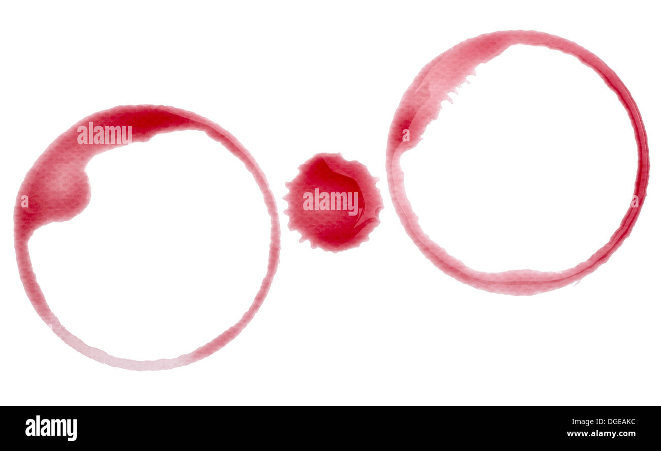 tache de vin Banque D'Images