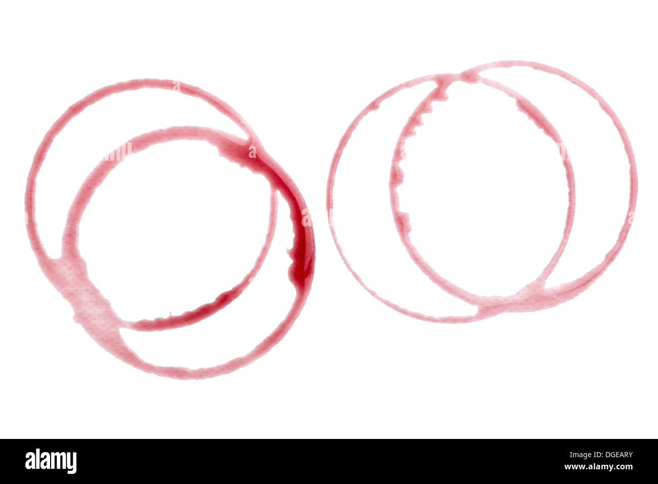 tache de vin Banque D'Images