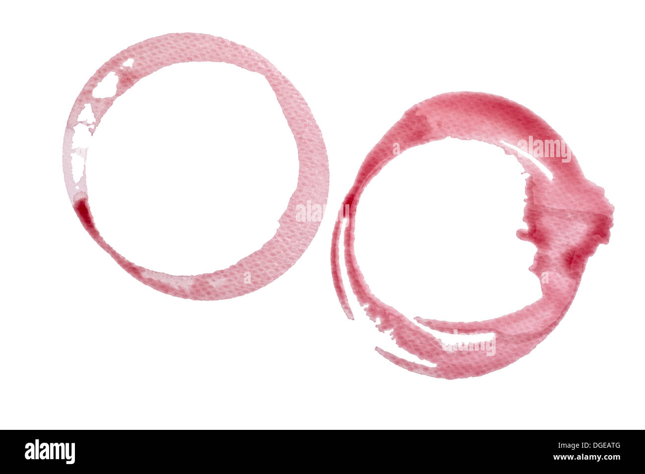 tache de vin Banque D'Images