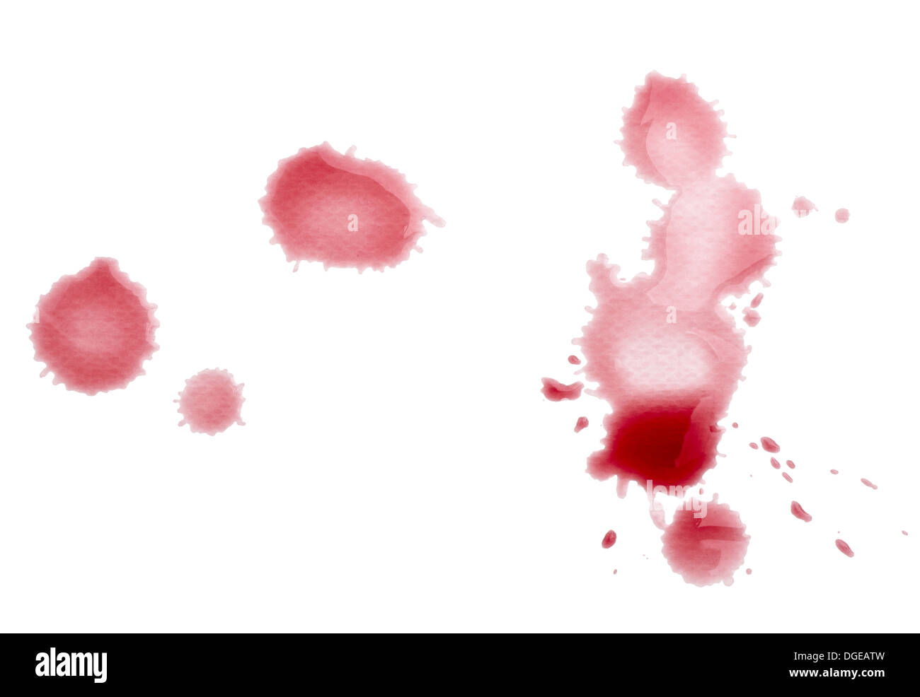 tache de vin Banque D'Images