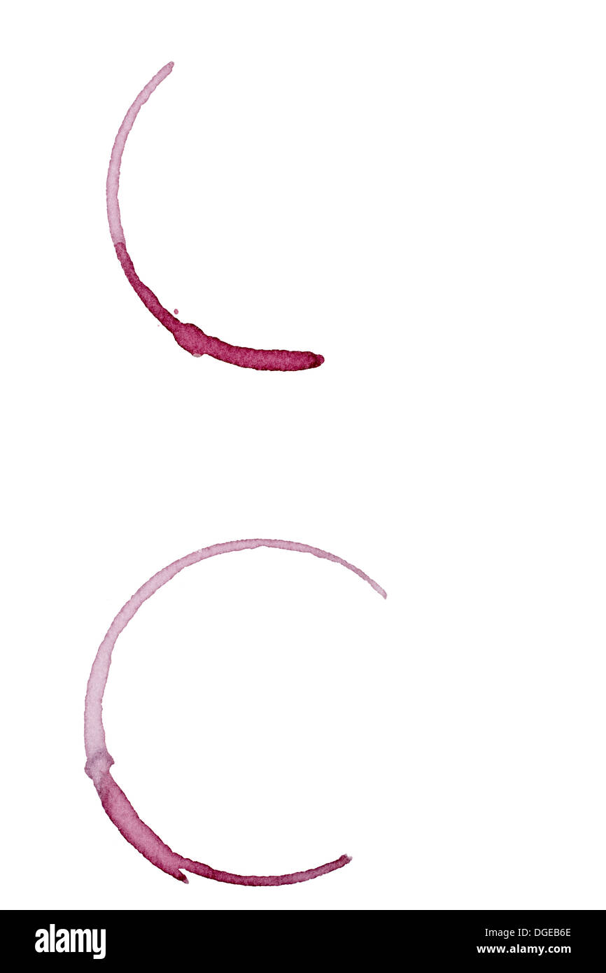 tache de vin Banque D'Images